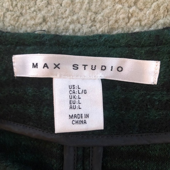 Max Studio Wool Blend Coat L - Picture 3 of 3